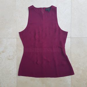 Banana Republic Burgundy Sleeveless Top
